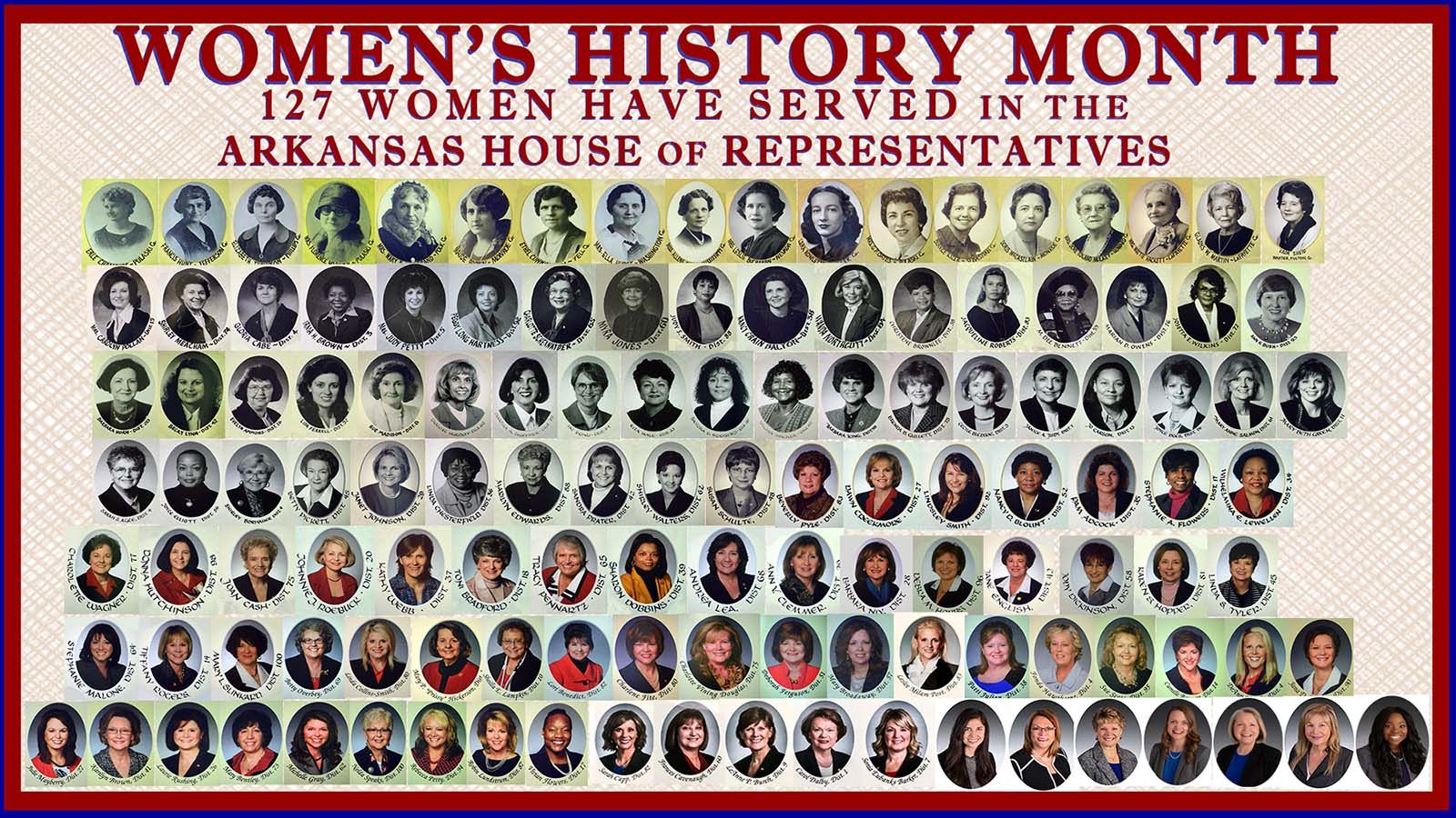 Womens History Month 2019 Arkansas House Of Representatives 9629